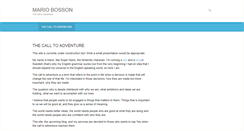 Desktop Screenshot of mariobosson.com